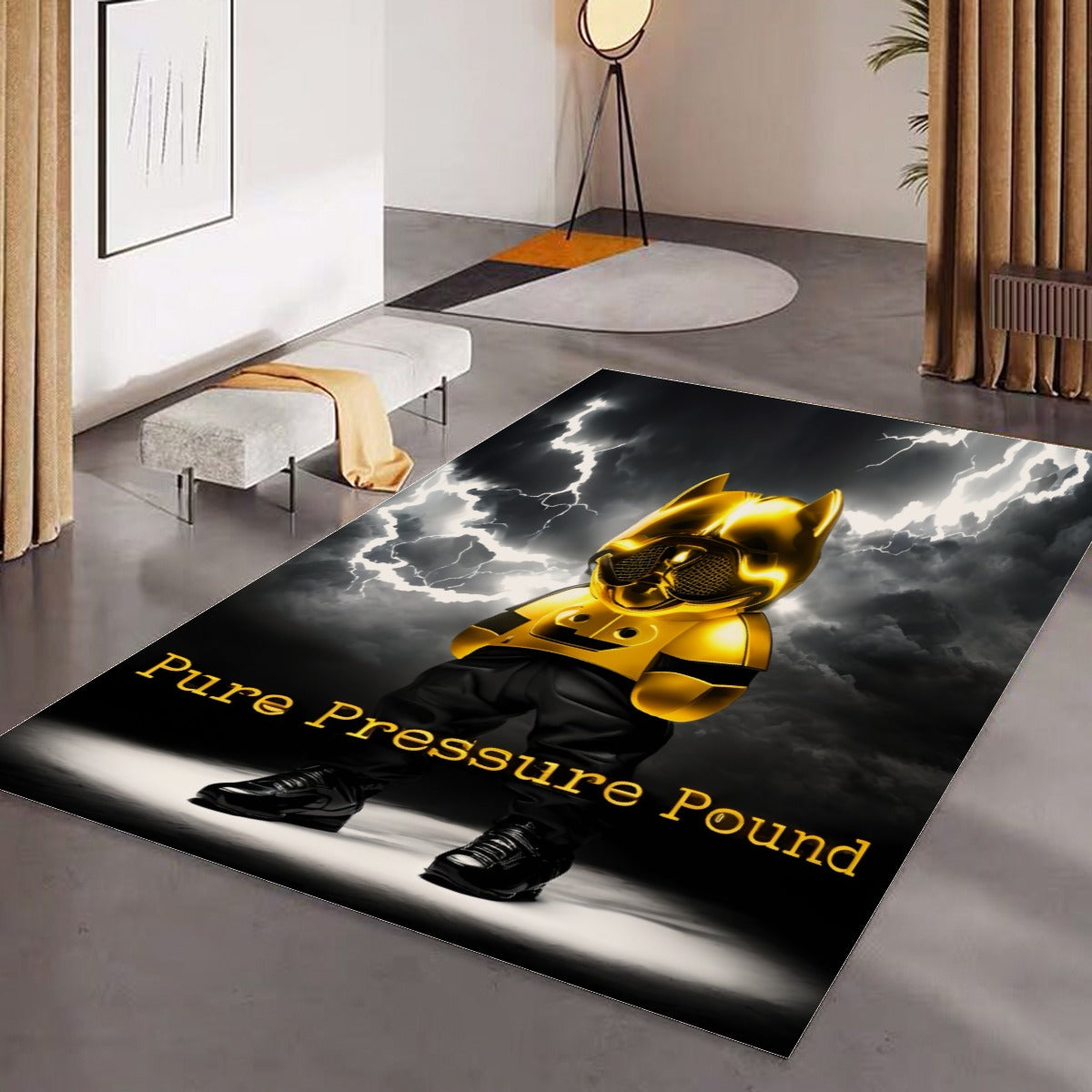 Foldable Rectangular Floor Mat