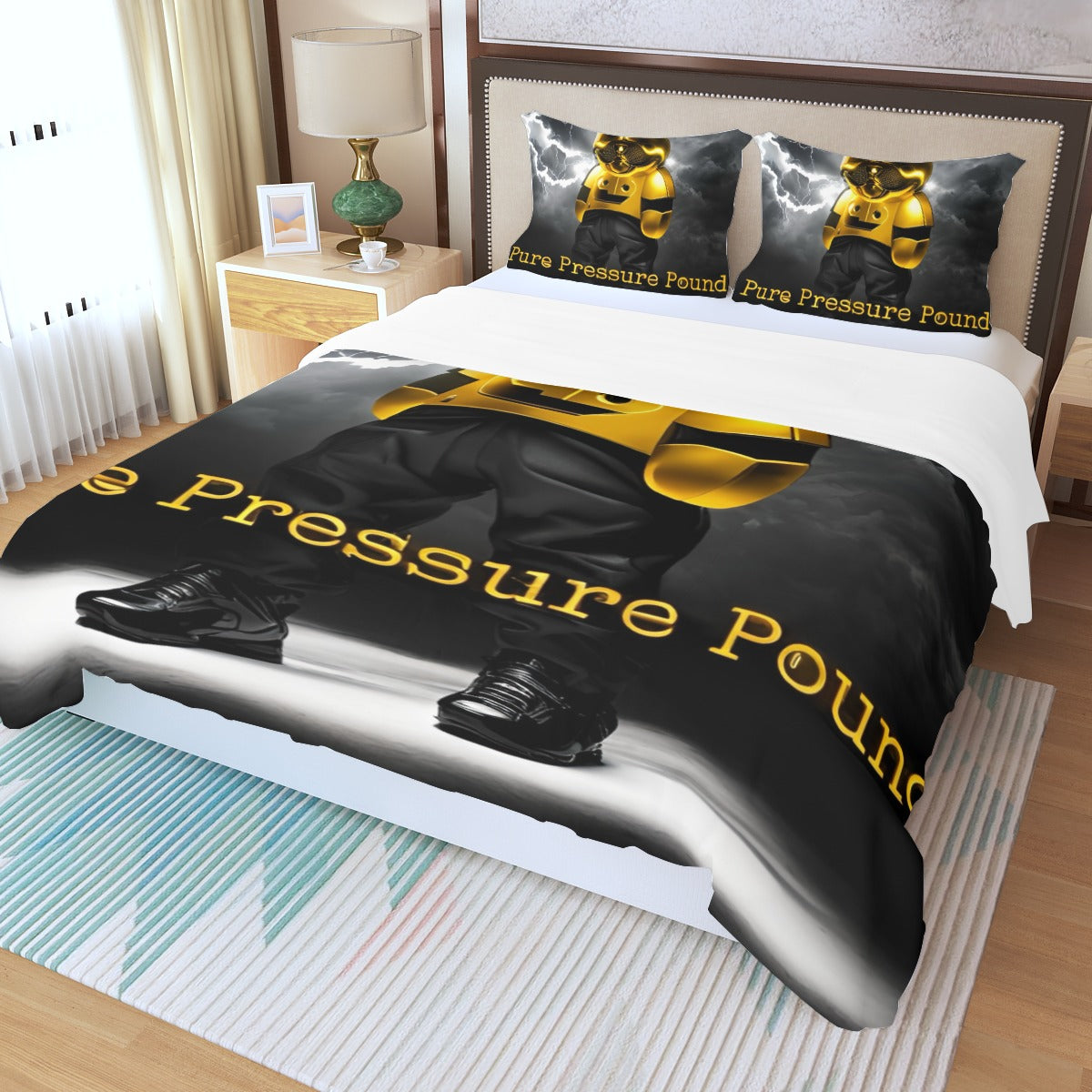 Three Piece Duvet Bedding Set