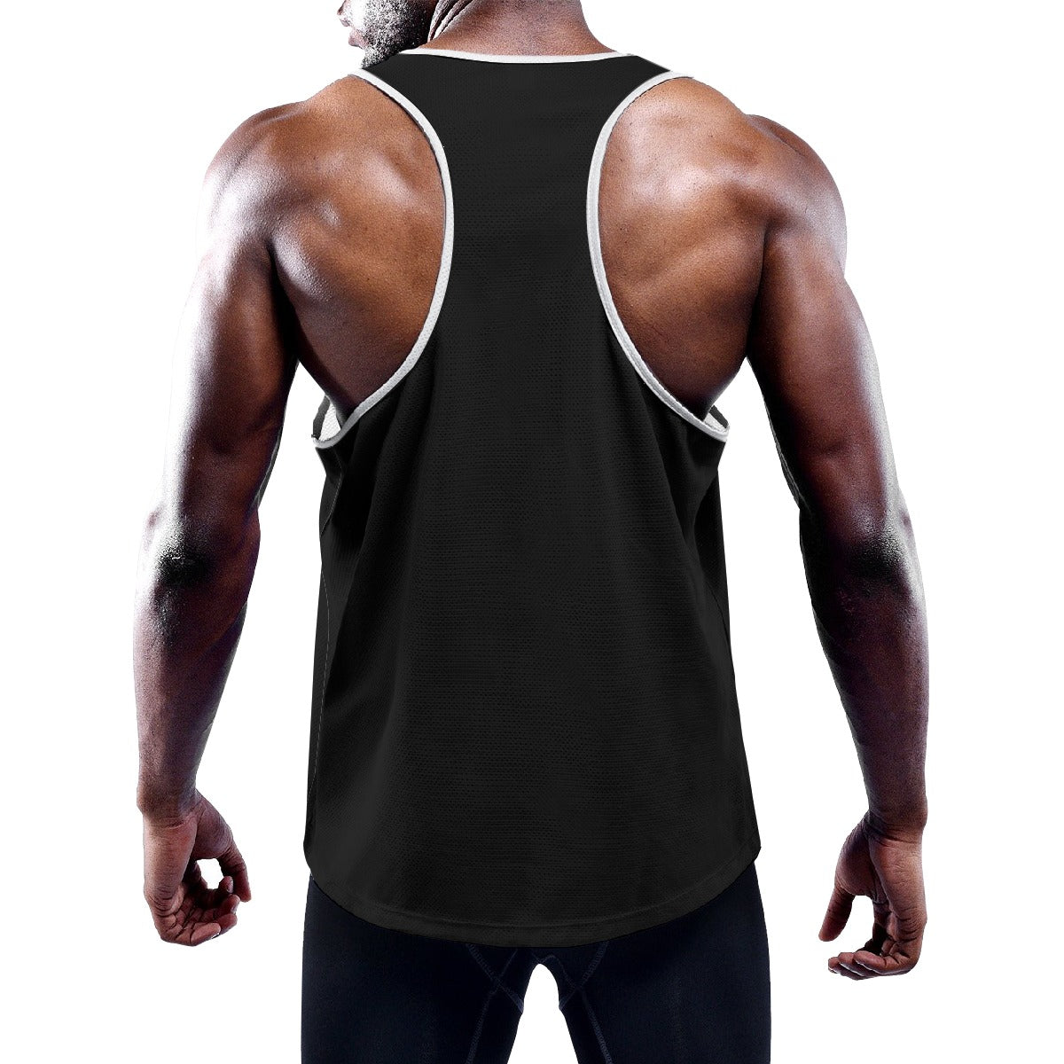 Zen Q
 Men's Slim Y-Back Muscle Tank Top